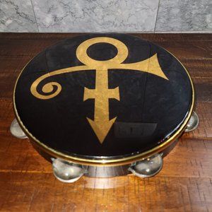 Prince Tour Love Symbol Tambourine collectible from MSG, NYC 2010, Rare